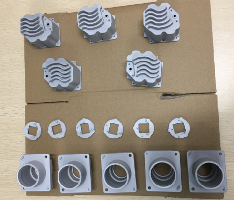Hand plate surface treatment process